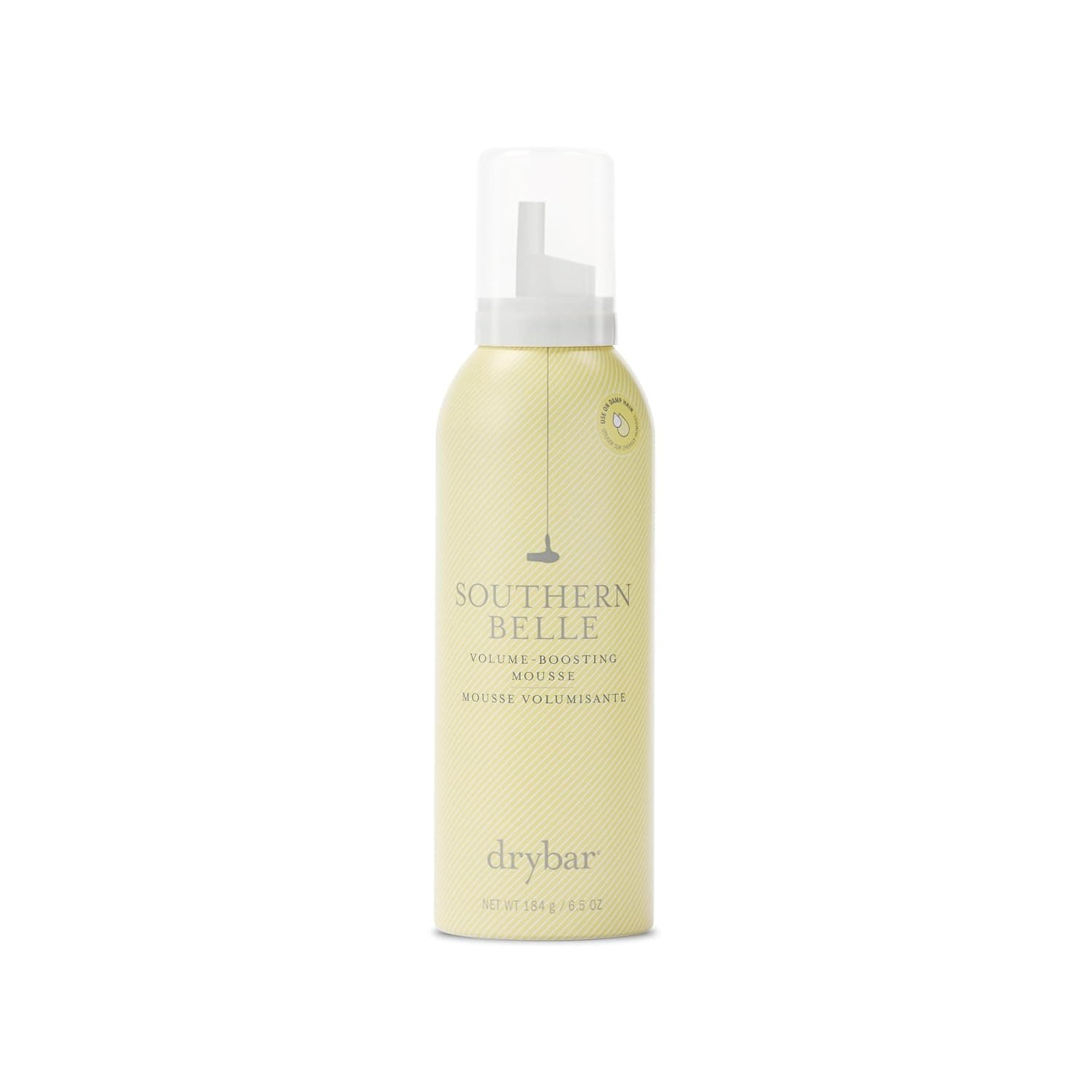 Drybar Southern Belle Volume - Boosting Mousse | Prevents Frizz & Damage, Smoothes Hair, and Provides Shine for Long-Lasting Body & Style