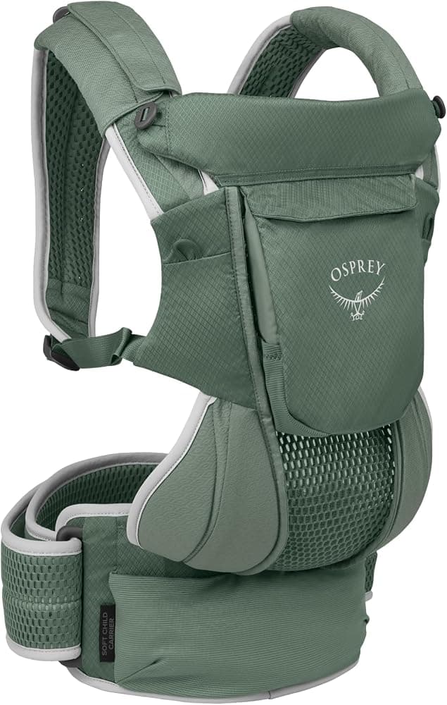 Silla portabebés convertible Osprey Poco Soft para recién nacidos - Cabestrillo ergonómico para niños pequeños