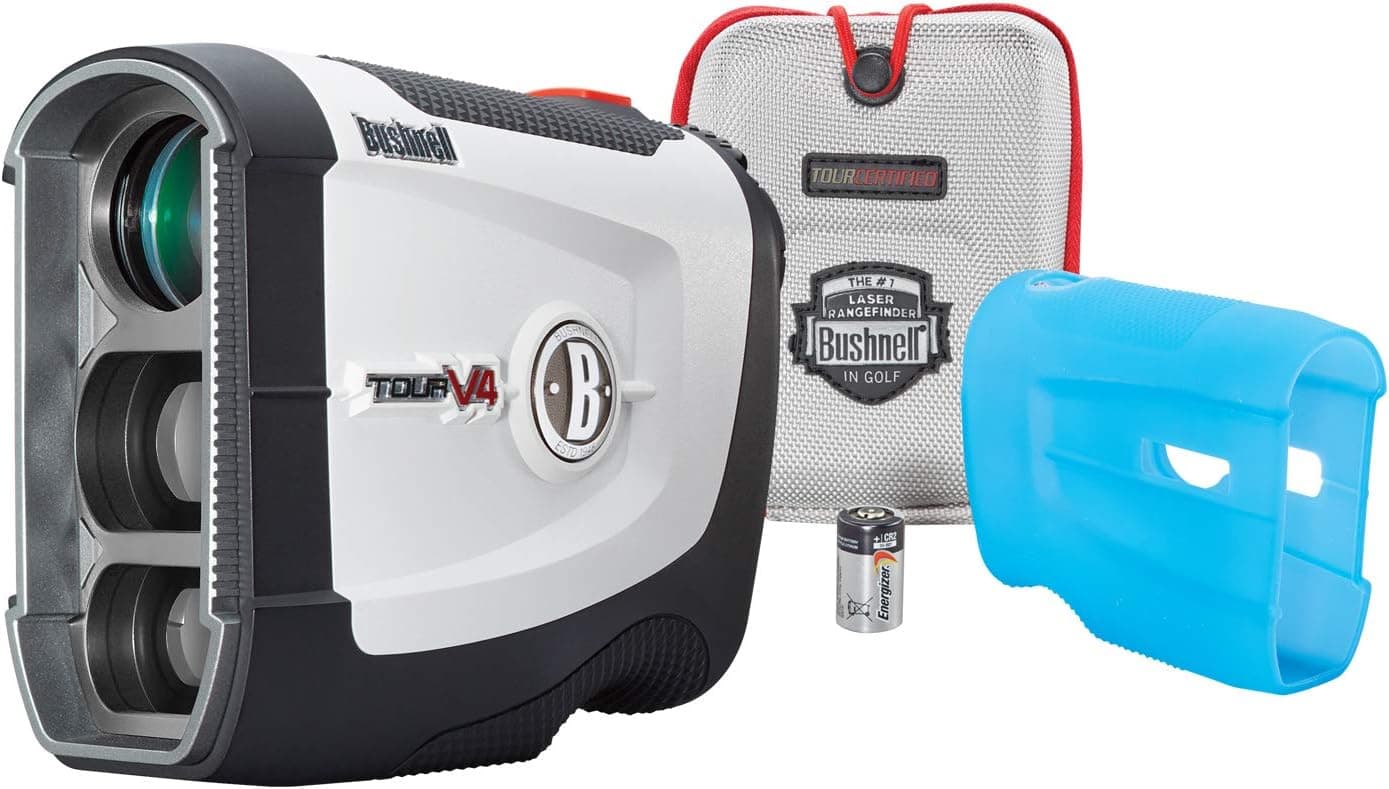 Telémetro láser Bushnell Tour V4 JOLT para golf