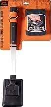 Traeger Grills BBQ Steam N' Clean Cepillo para parrilla – Cepillo de limpieza a vapor sin cerdas para parrillas calientes, seguro para rejillas de porcelana y planchas de parte superior plana, cabezal reemplazable apto para lavavajillas