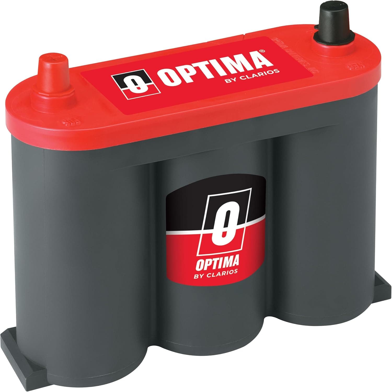 Baterías OPTIMA® Batería AGM sellada REDTOP® de 6 V de alto rendimiento | Batería de arranque para automóvil, camión y SUV, 800 CCA, terminal SAE, sin mantenimiento, montaje versátil, 6 voltios