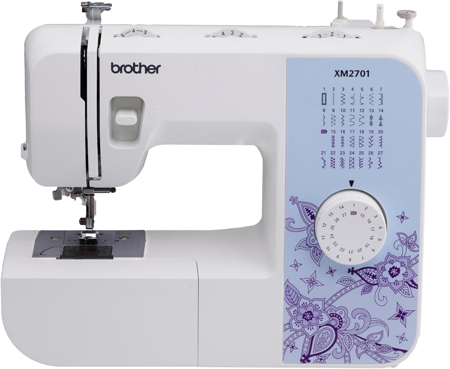 Máquina de coser Brother, XM2701, Máquina de coser portátil, 27 puntadas