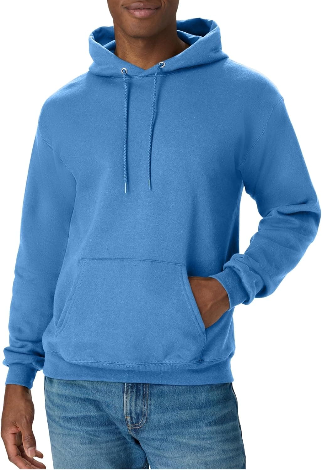 Sudadera con capucha para hombre Hanes - Sudadera con capucha EcoSmart Fleece para hombres y mujeres - Polar de peso medio - Grande y alto disponible