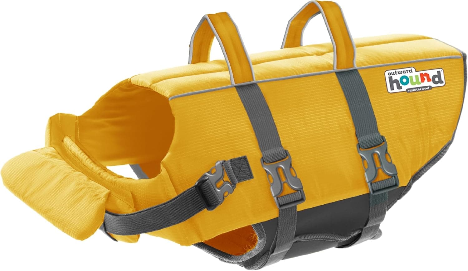 Outward Hound Granby Splash Chaleco Salvavidas para Perros, Chaleco Salvavidas, Amarillo, XL