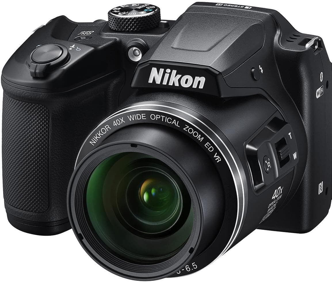 Cámara digital Nikon Coolpix B500 (negra)