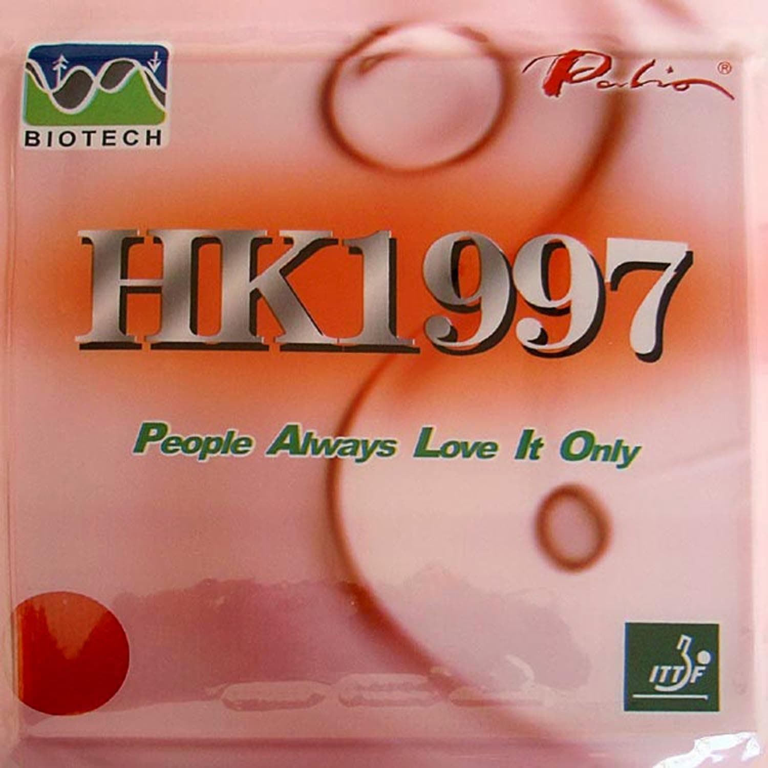Palio HK1997 Biotech Pips in Table Tennis Rubber Sheet