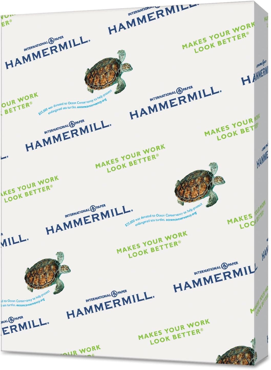 Papel de color Hammermill, papel para impresora color crema de 20 lb, resma de 8,5 x 11-10 (5000 hojas), fabricado en los EE. UU., papel pastel, 168030C