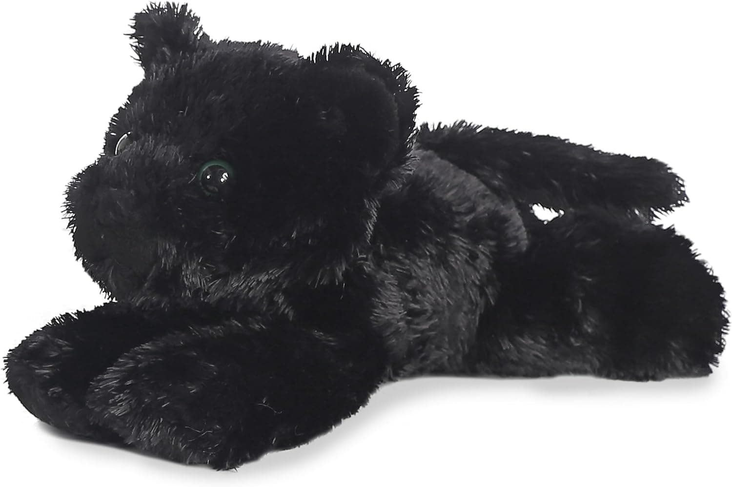 Aurora Mini Flopsie 8" Onyx Adorable Animal de Peluche | Animales compactos boca abajo con estabilidad llena de frijoles