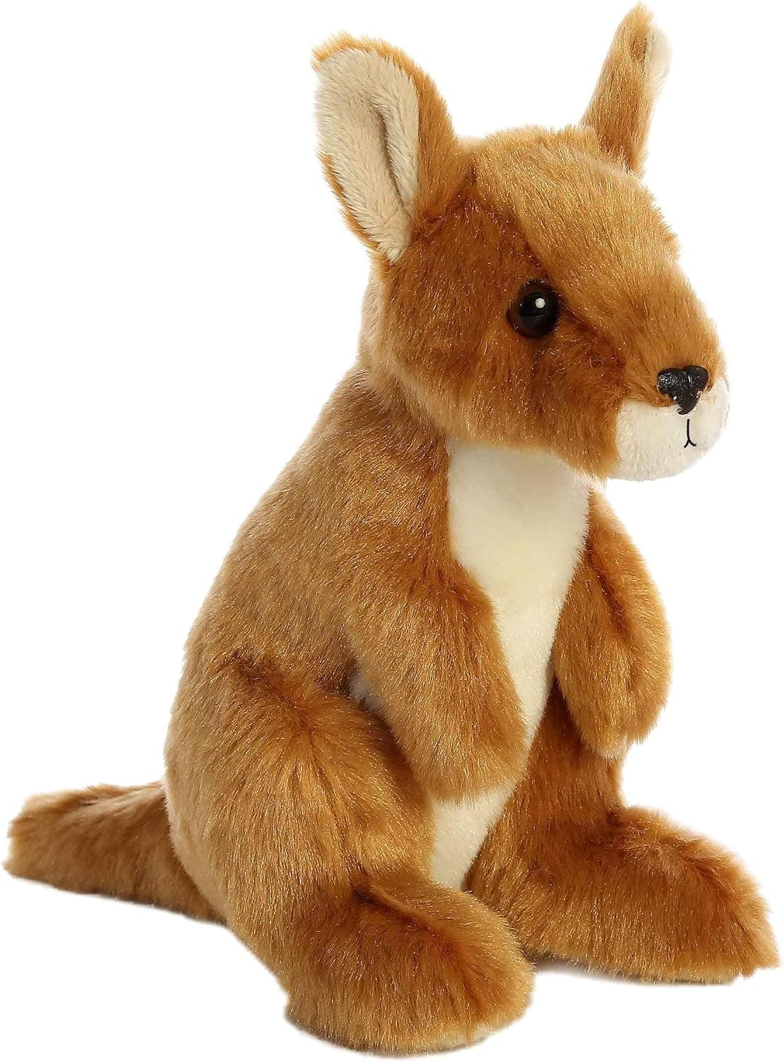 Aurora Mini Flopsie 7" Canguro Adorable Animal de Peluche | Animales compactos boca abajo con estabilidad llena de frijoles