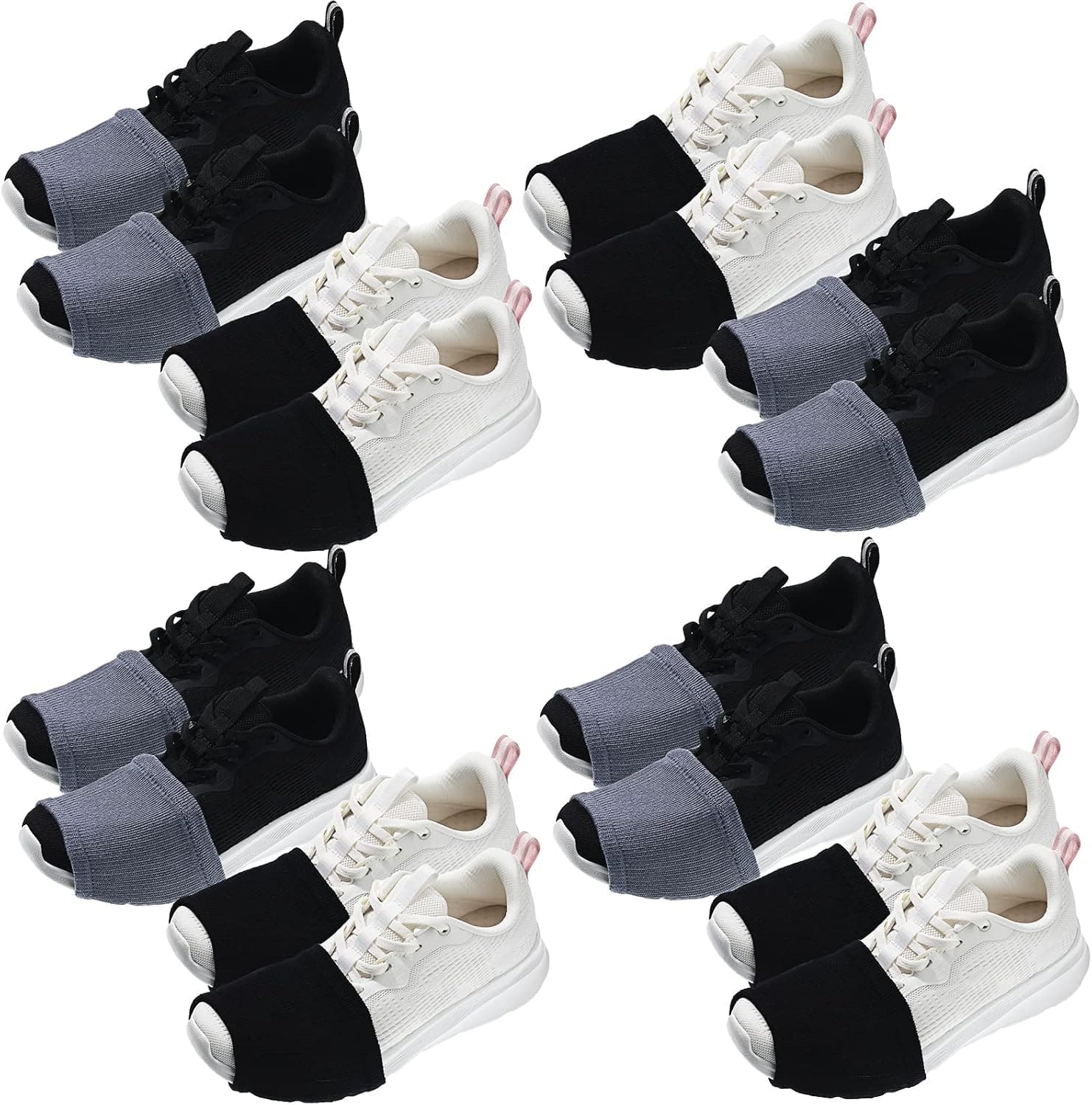 Haysandy 8 Pairs Dance Shoe Covers