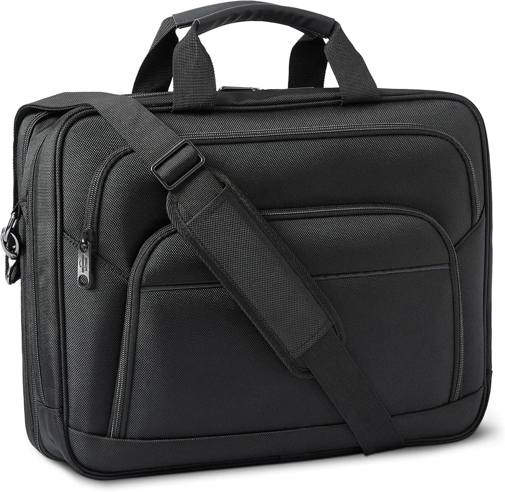 Maletín para portátil Checkpoint Friendly, 16 pulgadas, negro