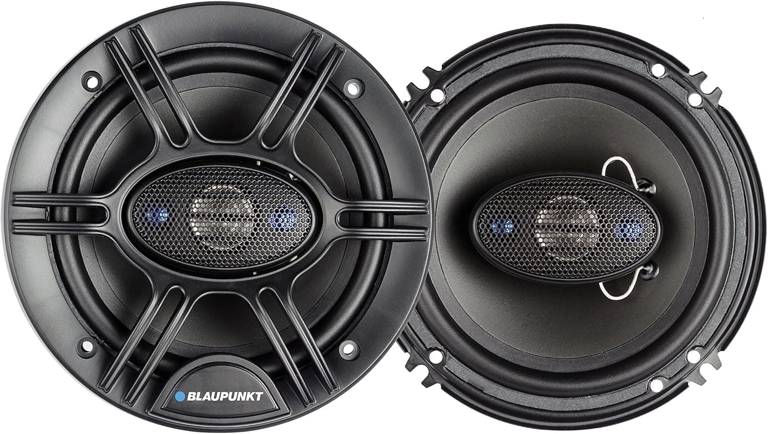Blaupunkt - Altavoz coaxial de audio para coche de 6,5 pulgadas, 360 W, 4 vías, juego de 2