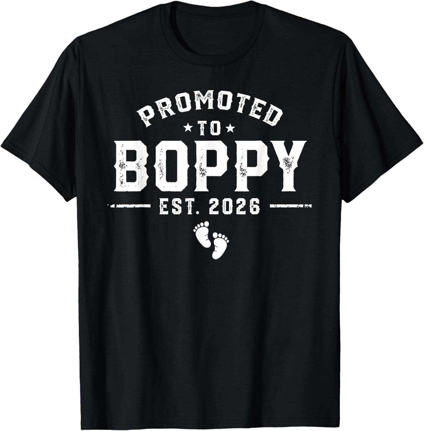 Promocionado a Boppy Est 2026 Camiseta de anuncio de embarazo