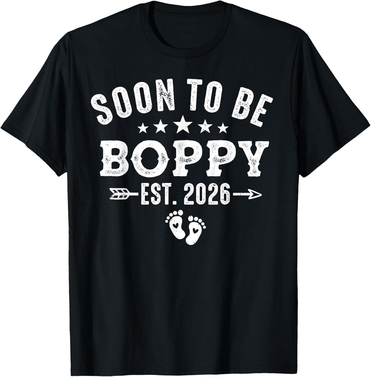 Soon to Be Boppy Est 2026 - Camiseta de anuncio de embarazo